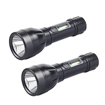 Kunststoff 3W LED-Taschenlampe Hidden USB-Ladungsport